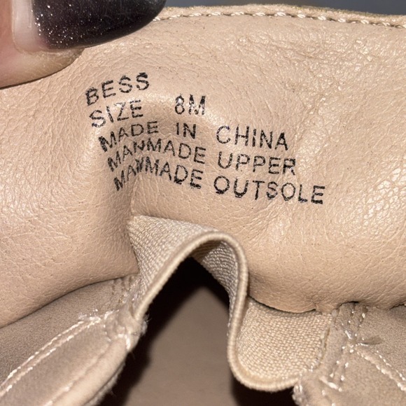 COCONUTS by Matisse Bess Platform Loafers Brown Chainlink Fringe Women's Size 8M - Picture 13 of 16